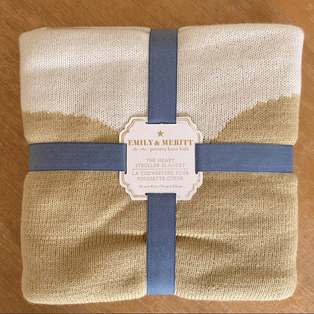 Emily & Meritt for Pottery Barn Kids The Heart Stroller Blanket